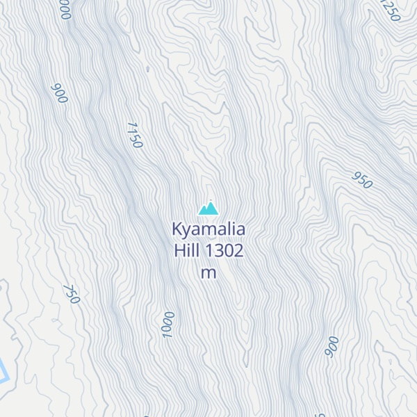 Map of Kyamalia Hill
