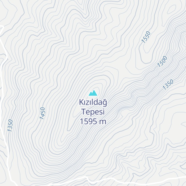 Map of Kızıldağ Tepesi