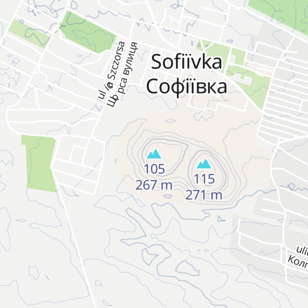 Map of 105