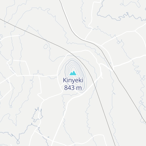 Map of Kinyeki