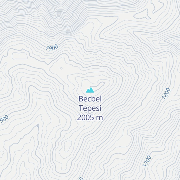 Map of Becbel Tepesi