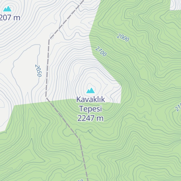 Map of Kavaklık Tepesi