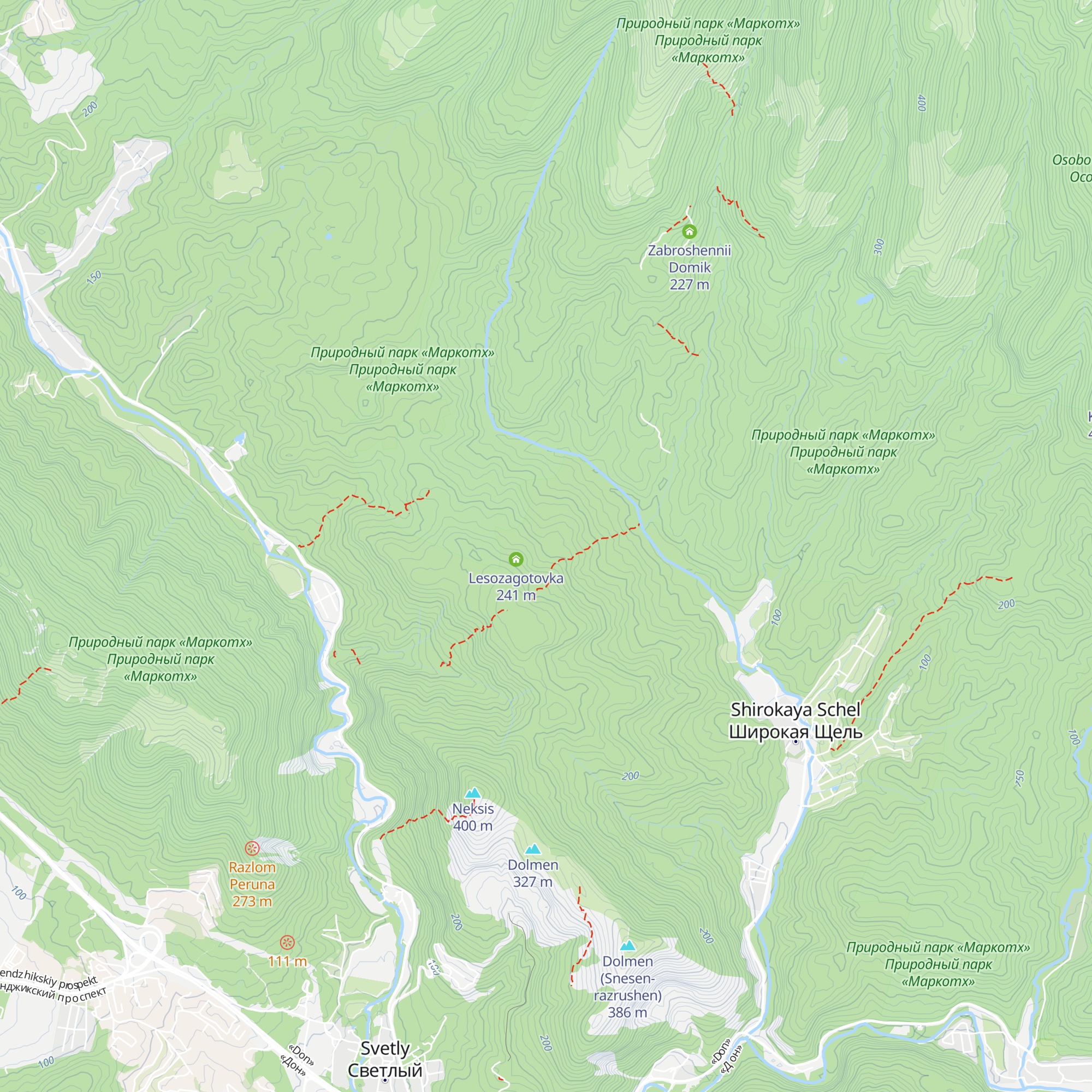 Dachnii Domik map