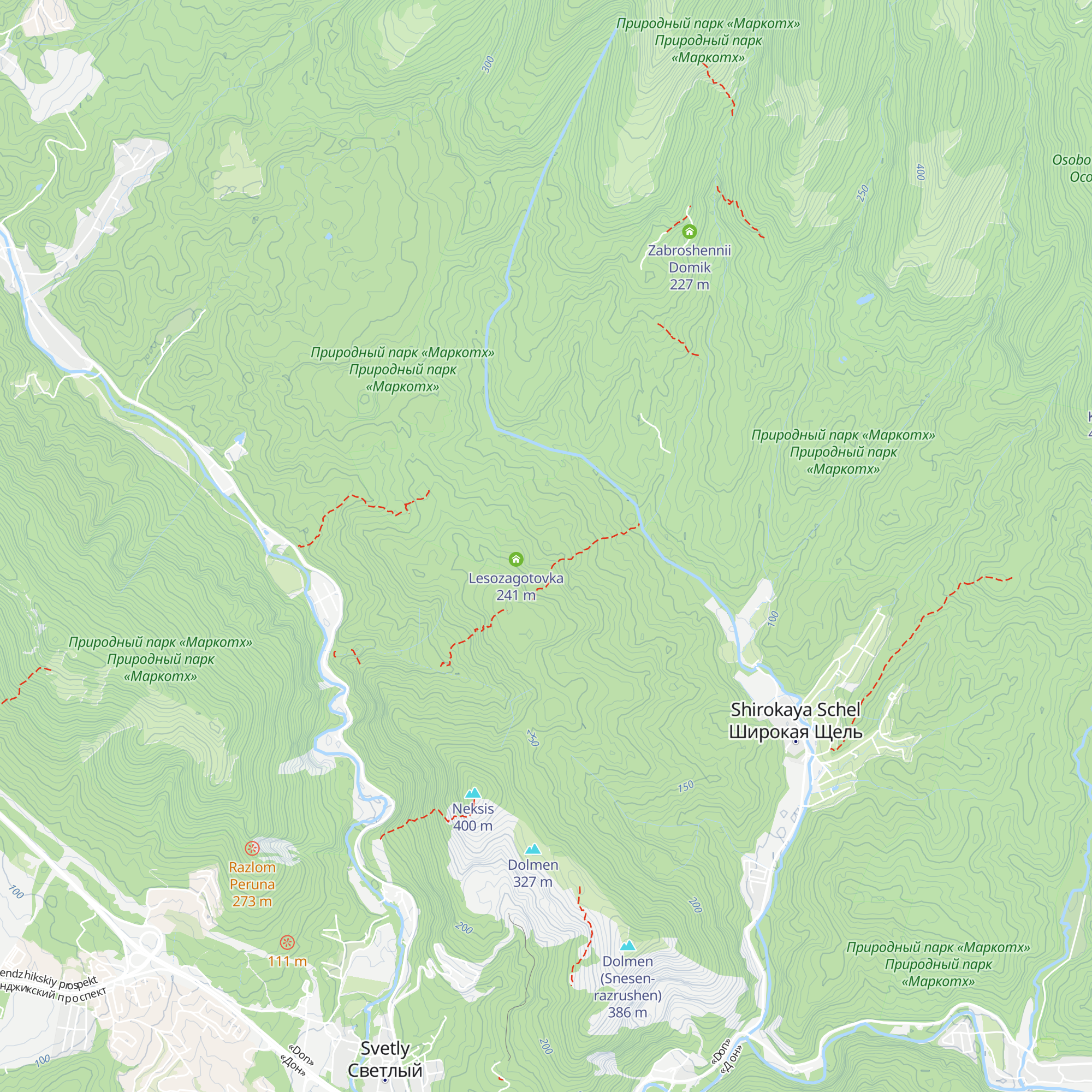 Dachnii Domik map