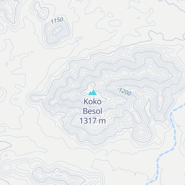 Map of Koko Besol