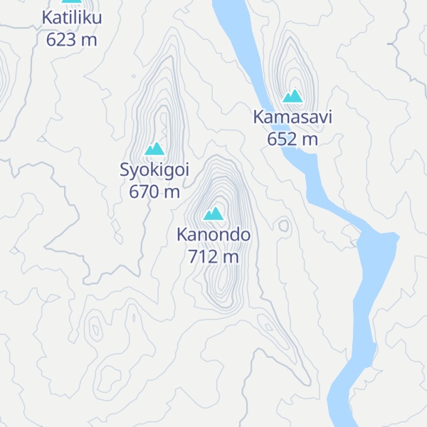 Map of Kanondo