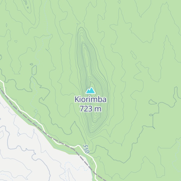 Map of Kiorimba