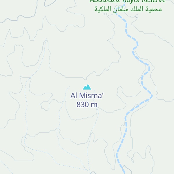Map of Al Misma'
