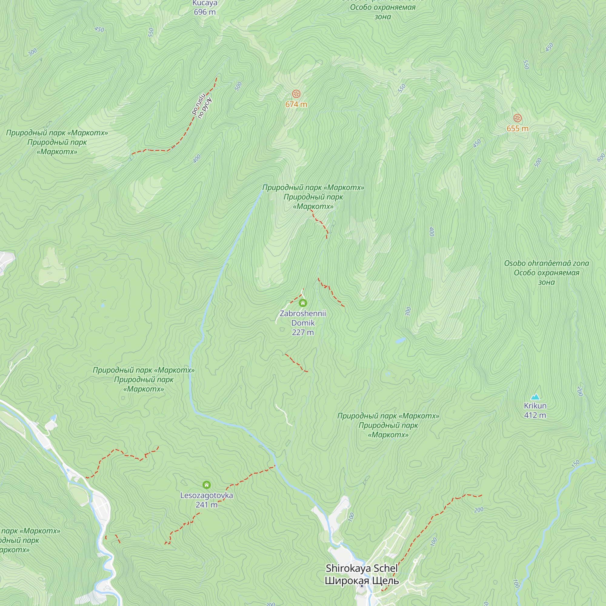 Zabroshennii Domik map