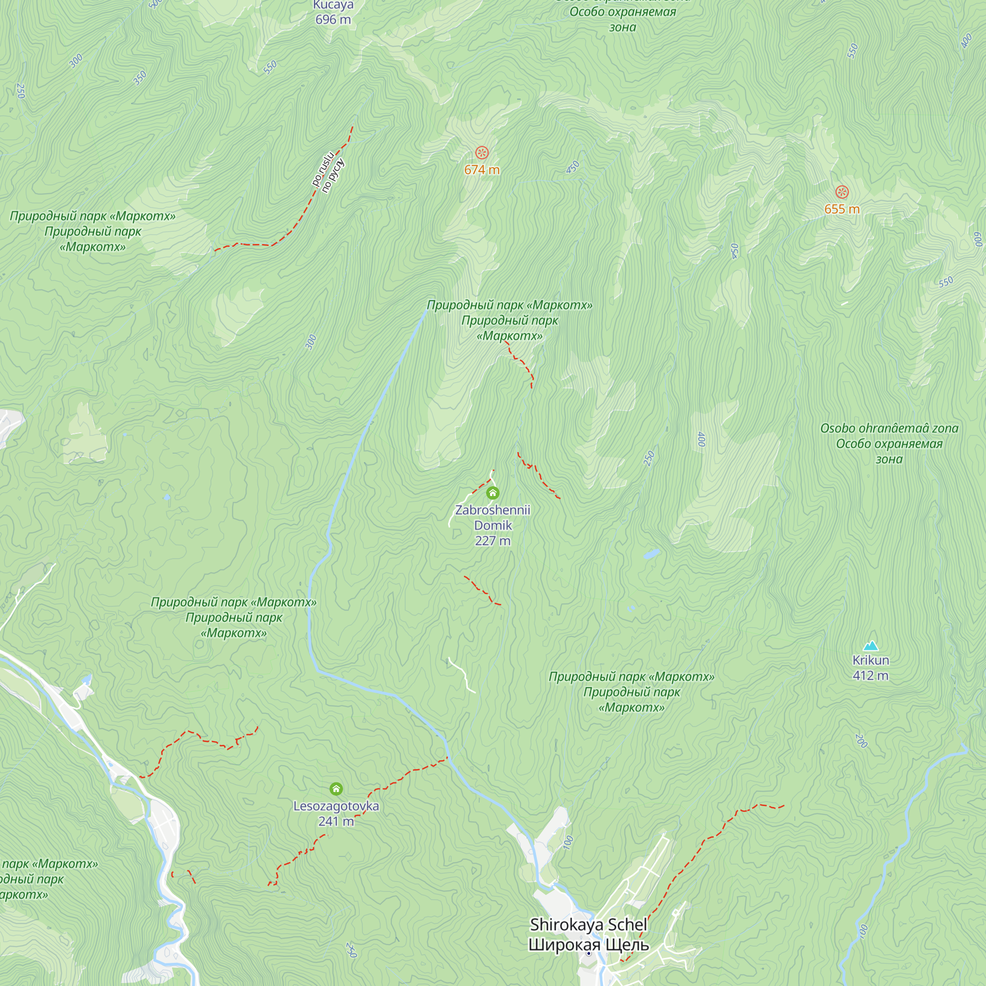 Zabroshennii Domik map