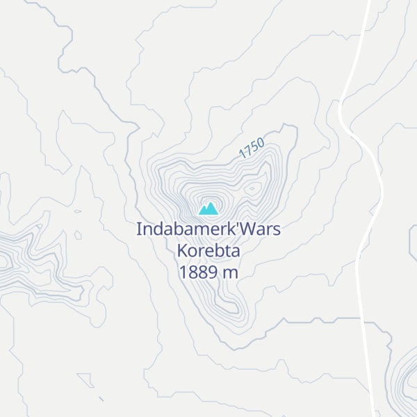 Map of Indabamerk'Wars Korebta