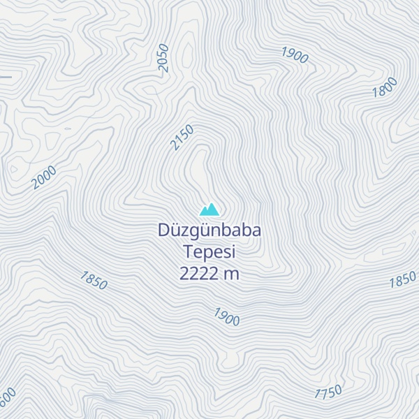 Map of Düzgünbaba Tepesi