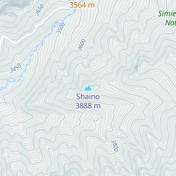 Map of Shaino