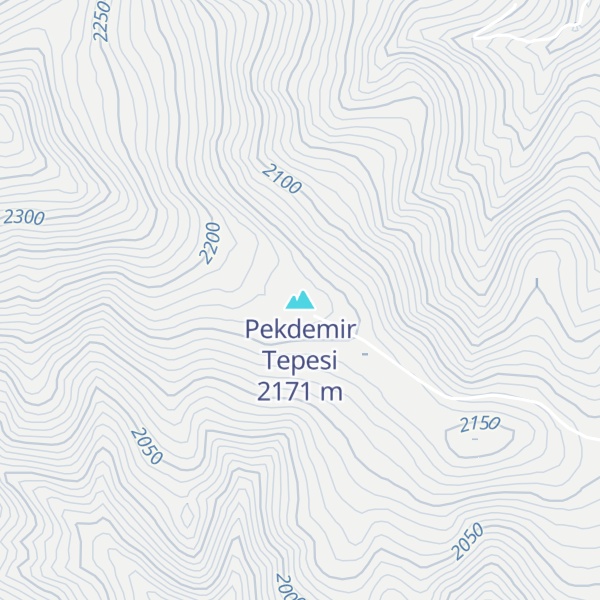 Map of Pekdemir Tepesi