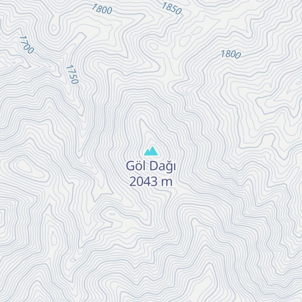 Map of Göl Dağı