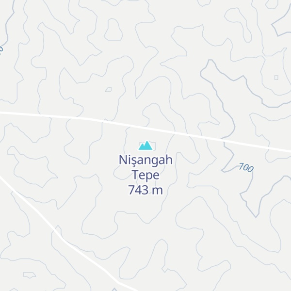 Map of Nişangah Tepe