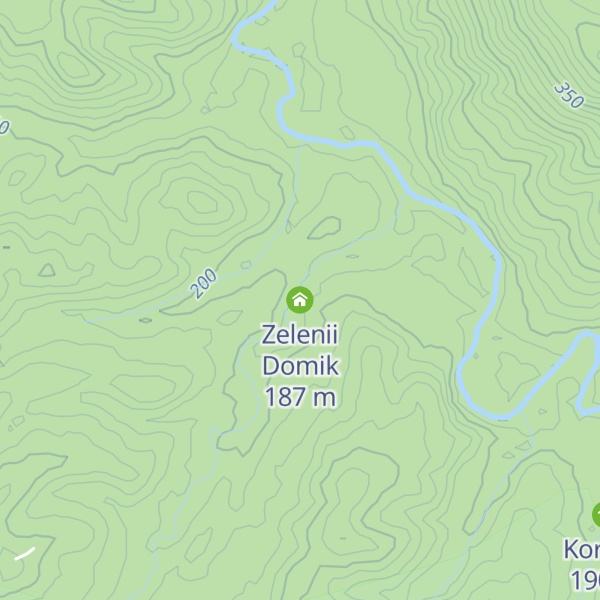 Map of Zelenii Domik
