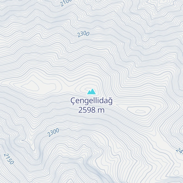 Map of Çengellidağ