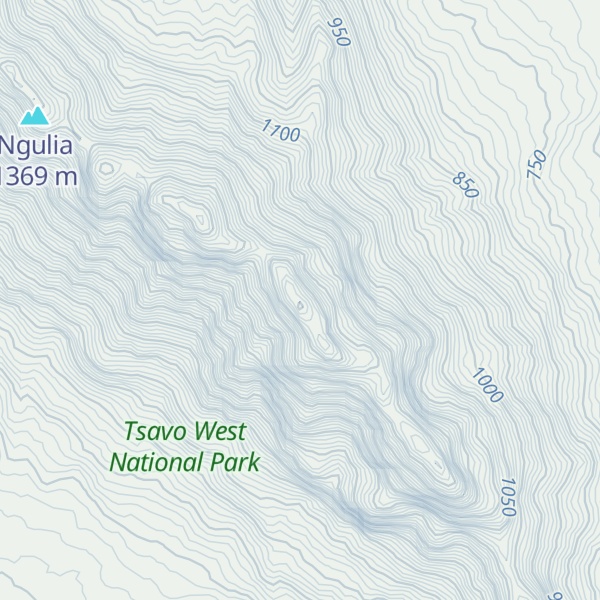 Map of Tembo Peak