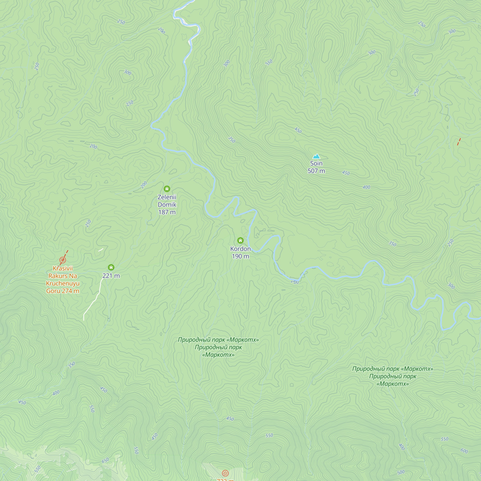 Kordon map