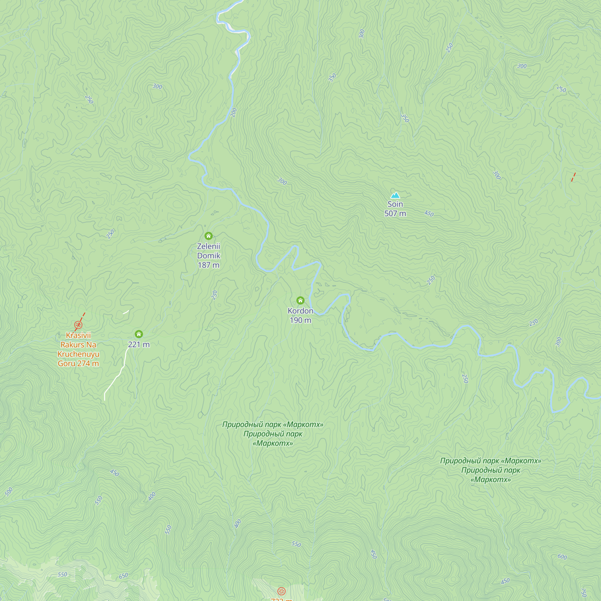Kordon map