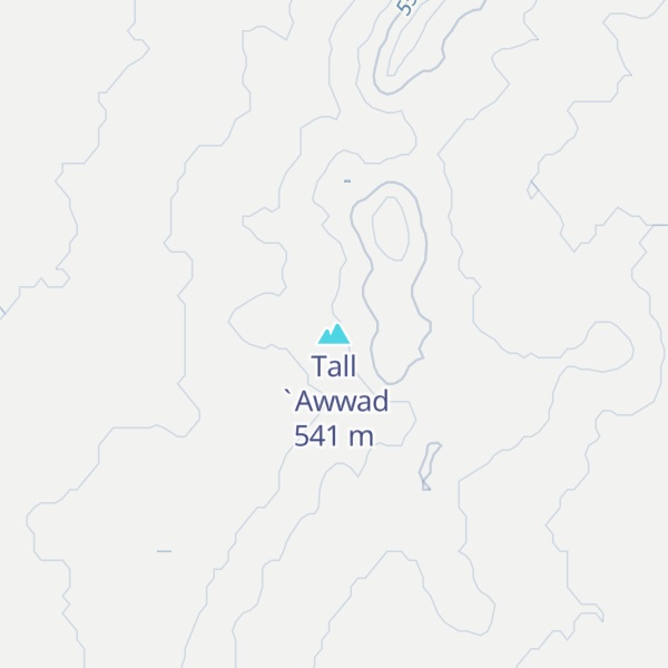 Map of Tall `Awwad