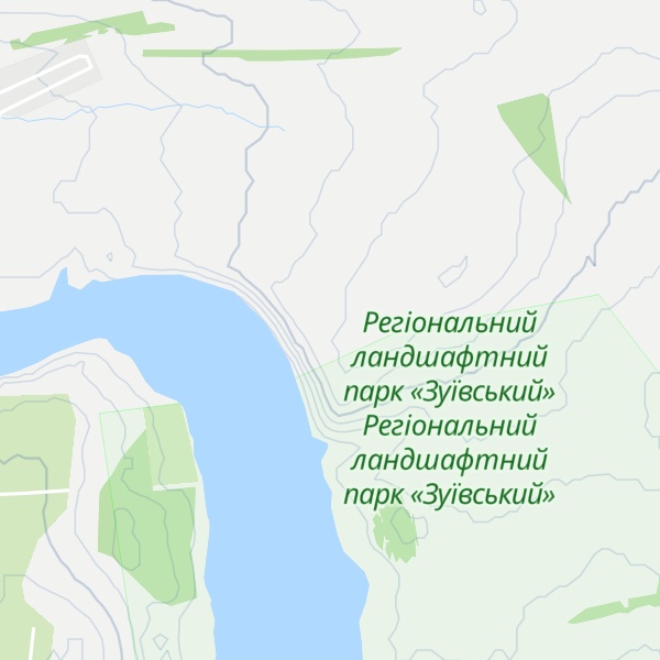 Map of Goryash'ie Kamni