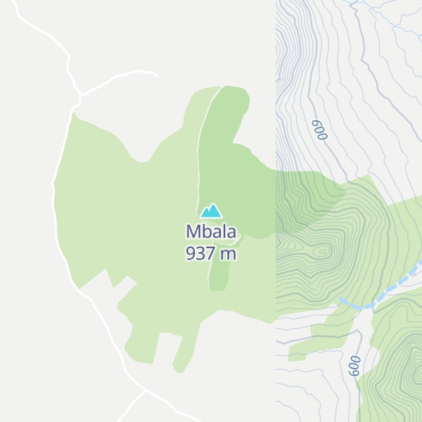 Map of Mbala