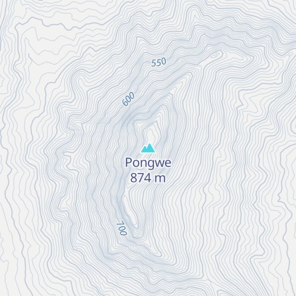 Map of Pongwe