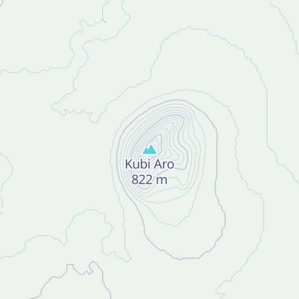 Map of Kubi Aro