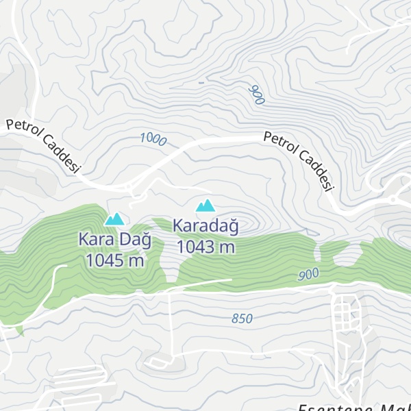 Map of Karadağ