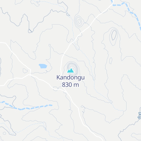 Map of Kandongu