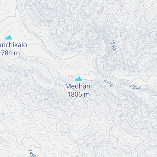 Map of Medhani