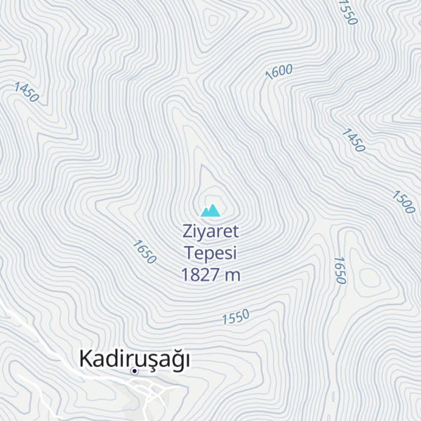 Map of Ziyaret Tepesi
