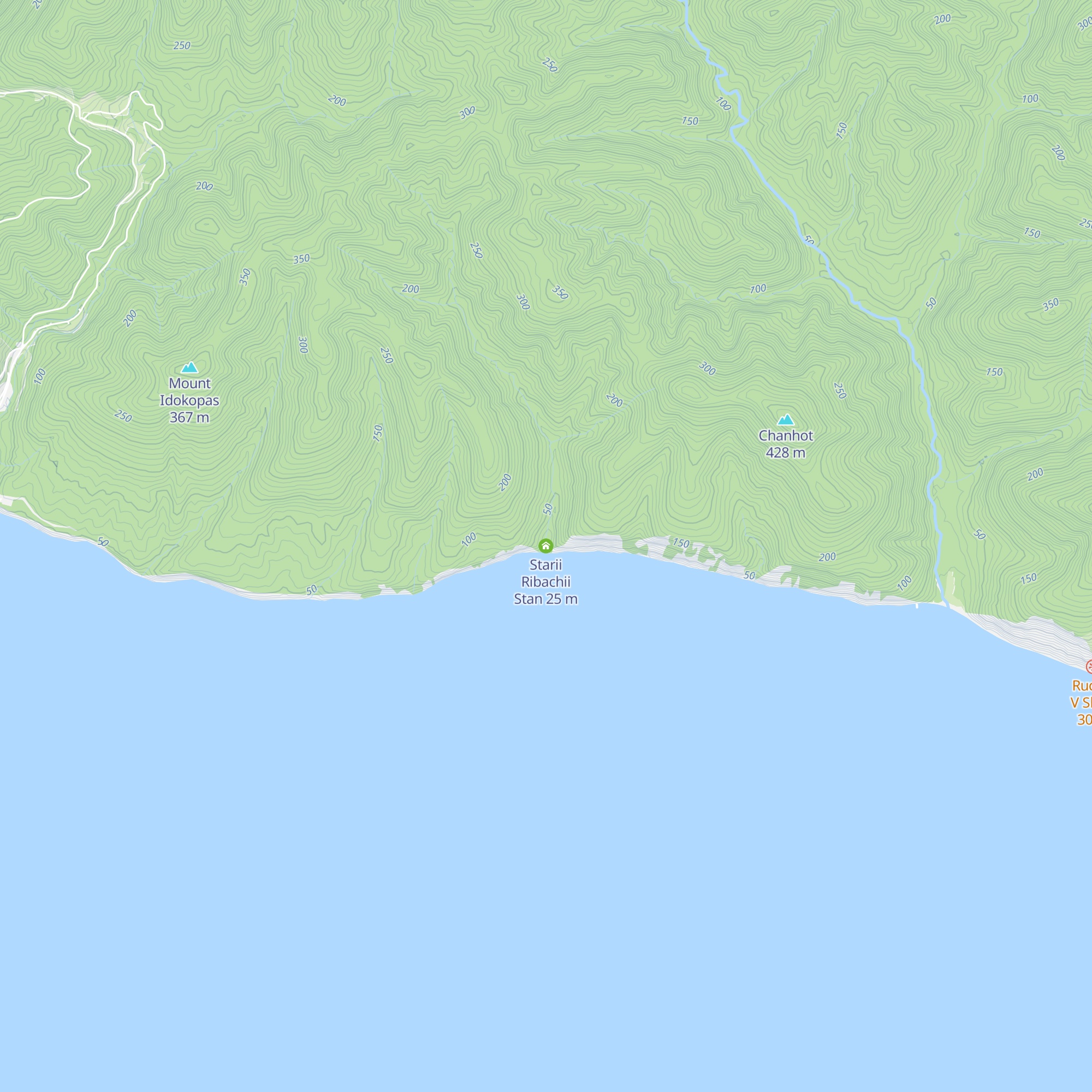 Starii Ribachii Stan map