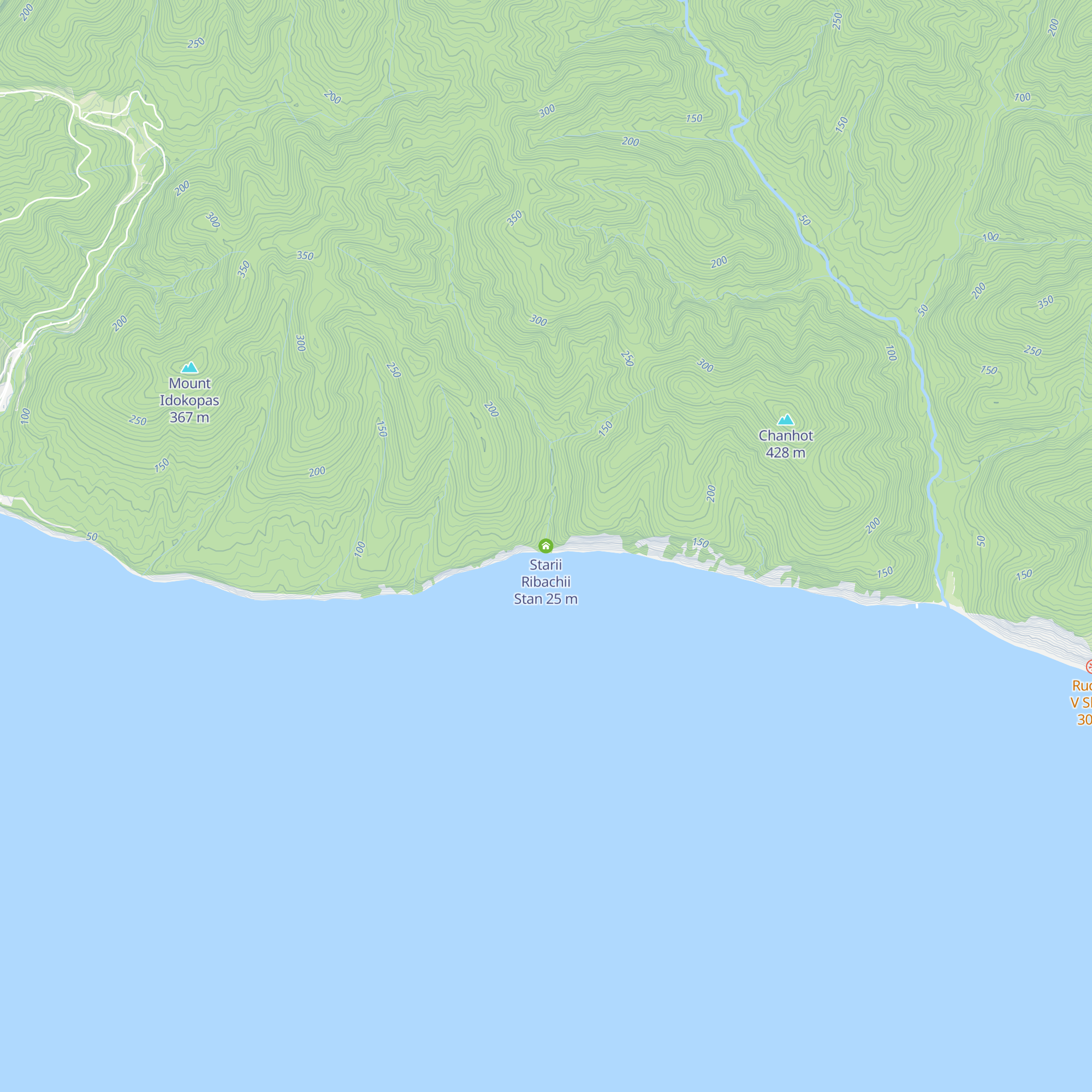 Starii Ribachii Stan map