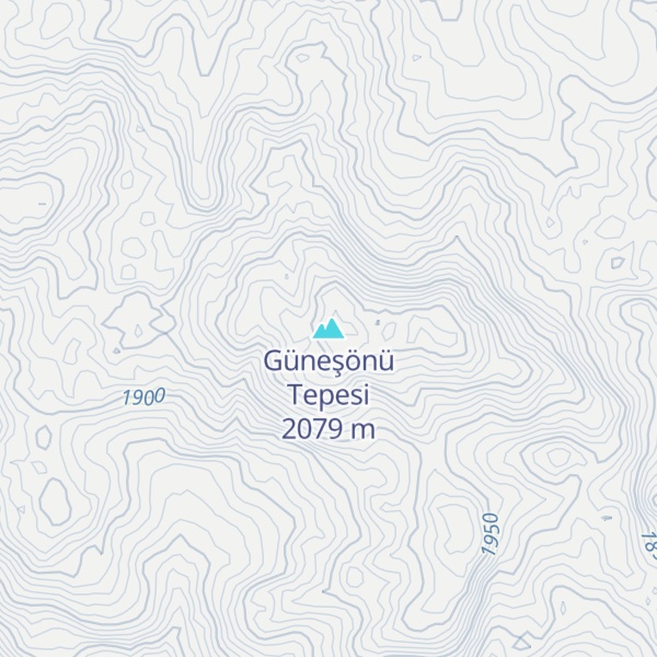 Map of Güneşönü Tepesi