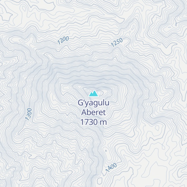 Map of G’yagulu Aberet