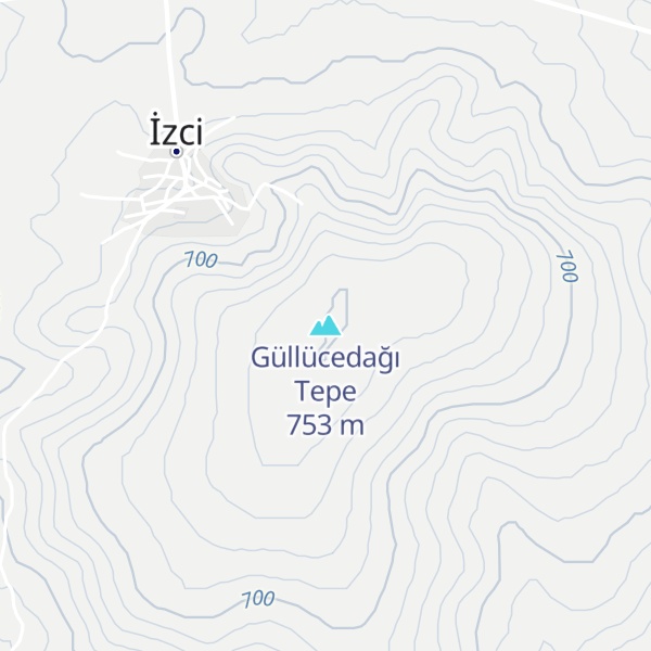 Map of Güllücedağı Tepe