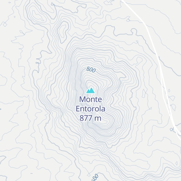 Map of Monte Entorola