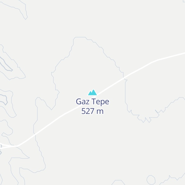 Map of Gaz Tepe
