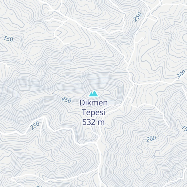Map of Dikmen Tepesi