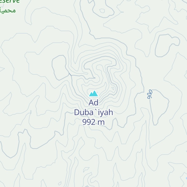 Map of Ad Duba`iyah