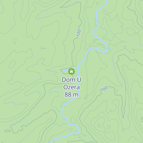Map of Dom U Ozera