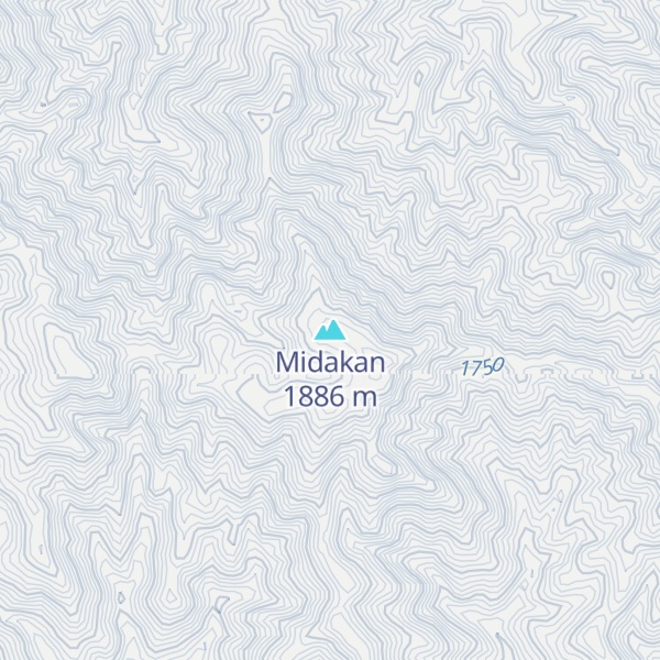 Map of Midakan