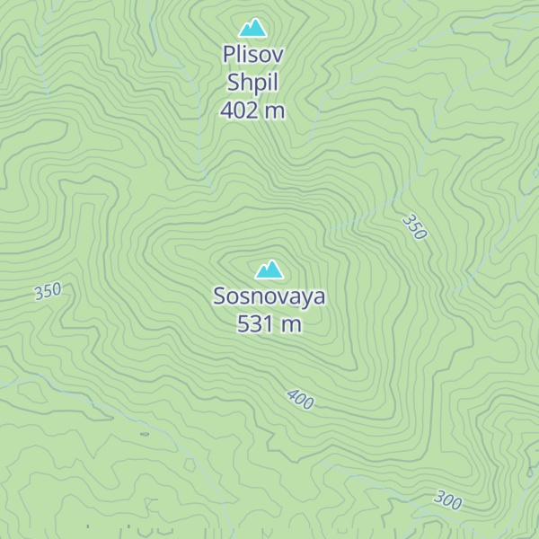 Map of Sosnovaya