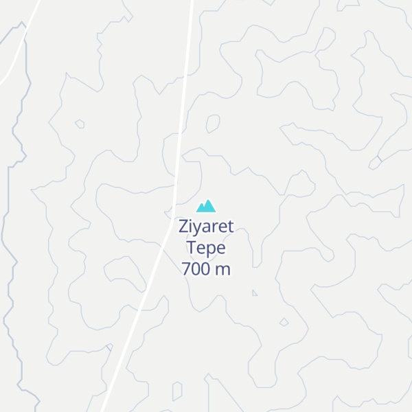 Map of Ziyaret Tepe