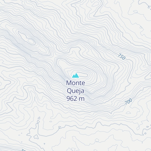 Map of Monte Queja