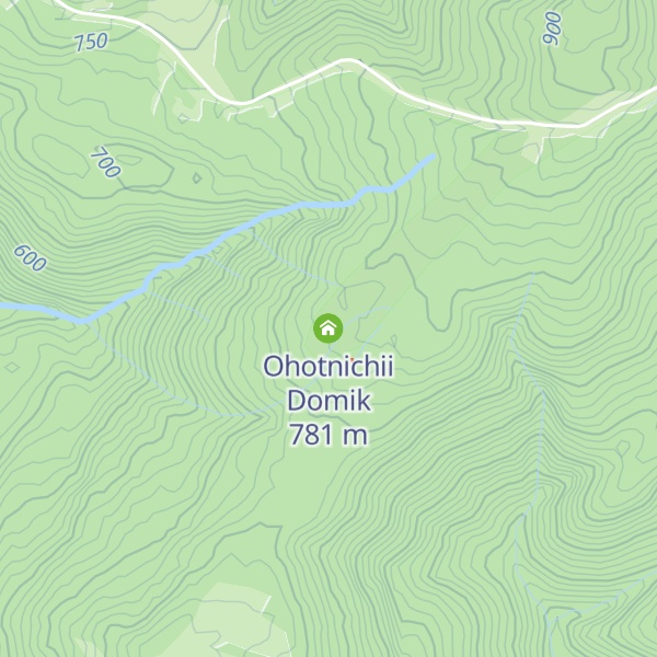 Map of Ohotnichii Domik