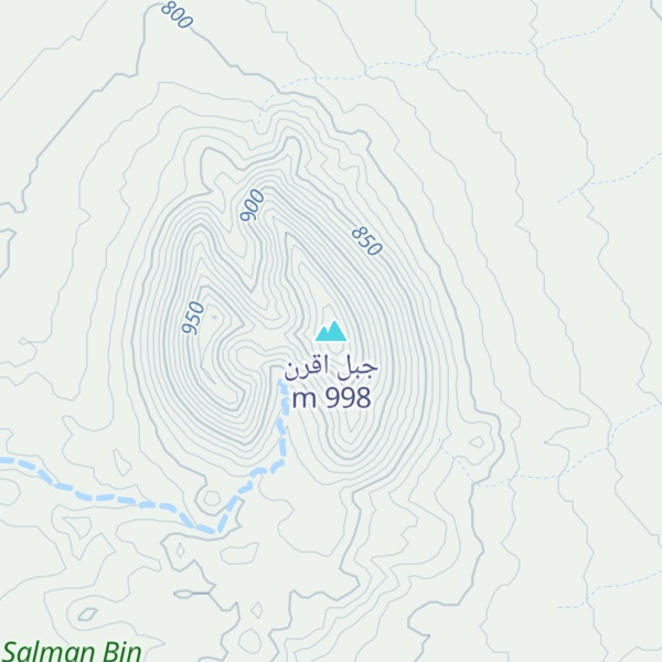 Map of جبل اقرن